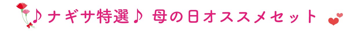 ♪ナギサ特選♪母の日オススメセット